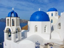 Санторинский кальдероскоп. Белое на голубом. Голубое на белом. Часть 10