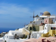 Санторинский кальдероскоп. Белое на голубом. Голубое на белом. Часть 10