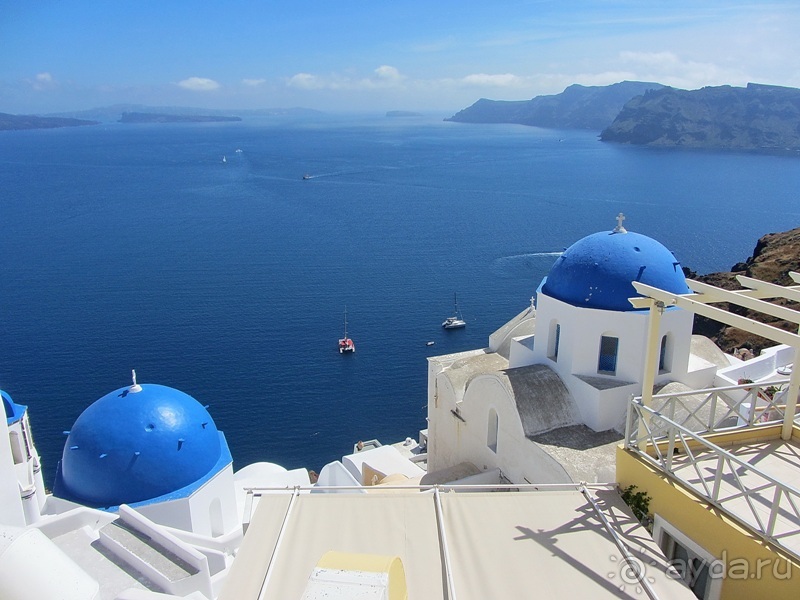 Санторинский кальдероскоп. Белое на голубом. Голубое на белом. Часть 10