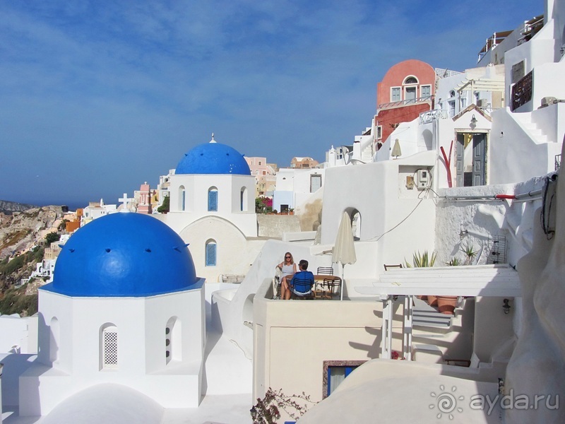 Санторинский кальдероскоп. Белое на голубом. Голубое на белом. Часть 10