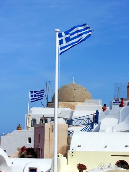 Санторинский кальдероскоп. Белое на голубом. Голубое на белом. Часть 10