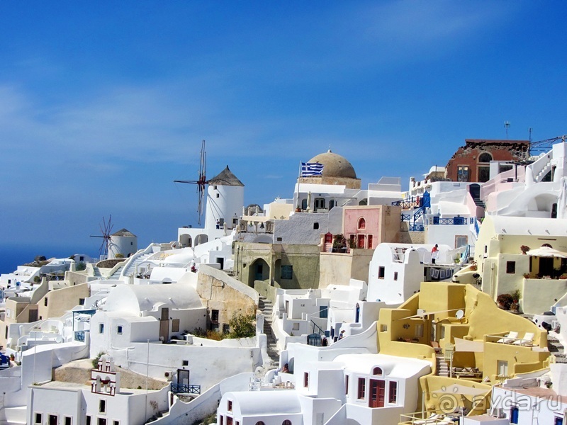 Санторинский кальдероскоп. Белое на голубом. Голубое на белом. Часть 10