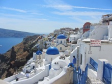 Санторинский кальдероскоп. Белое на голубом. Голубое на белом. Часть 10