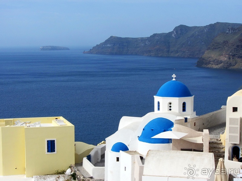 Санторинский кальдероскоп. Белое на голубом. Голубое на белом. Часть 10