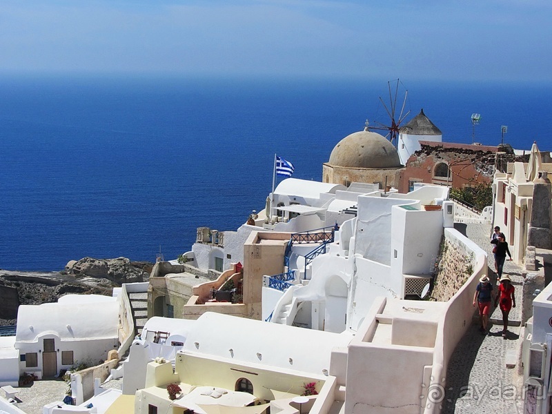 Санторинский кальдероскоп. Белое на голубом. Голубое на белом. Часть 10