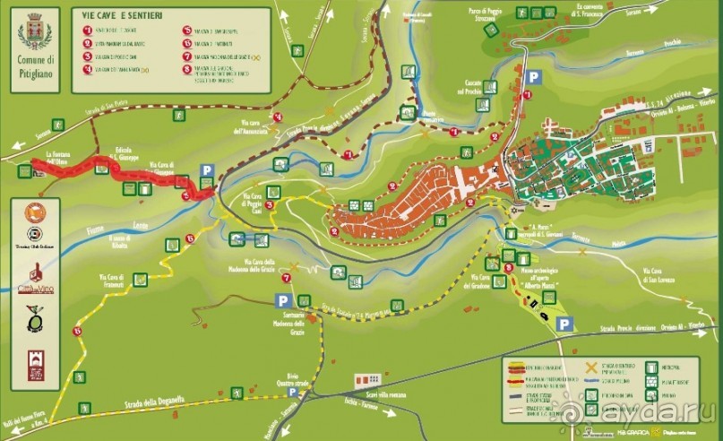 Италия в камне: Рим - Витербо - Гроссето - Питильяно - Сорано ... и опять Рим. Часть 4