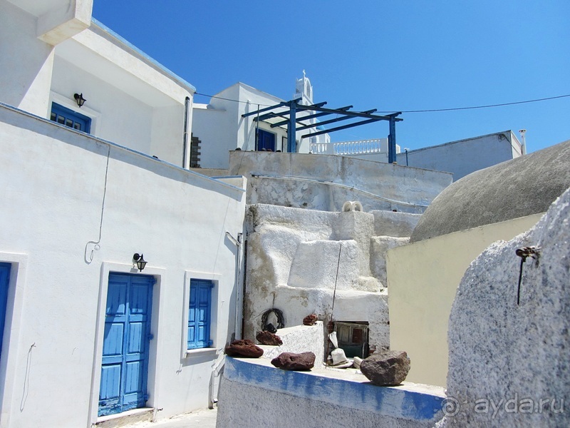 Санторинский кальдероскоп. Белое на голубом. Голубое на белом. Часть 8