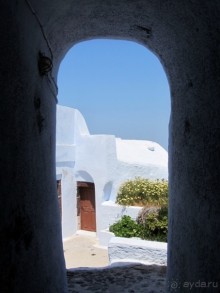 Санторинский кальдероскоп. Белое на голубом. Голубое на белом. Часть 8