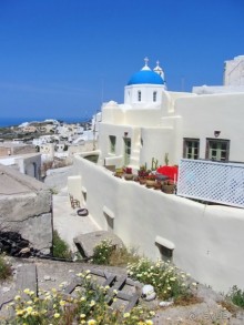 Санторинский кальдероскоп. Белое на голубом. Голубое на белом. Часть 8