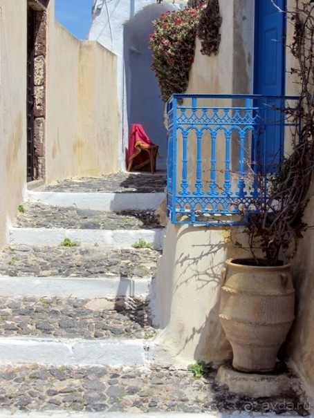 Санторинский кальдероскоп. Белое на голубом. Голубое на белом. Часть 8