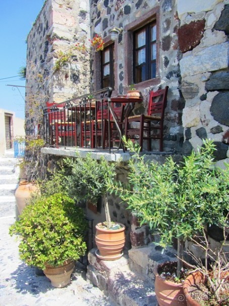 Санторинский кальдероскоп. Белое на голубом. Голубое на белом. Часть 8