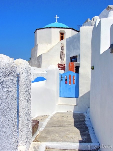 Санторинский кальдероскоп. Белое на голубом. Голубое на белом. Часть 8