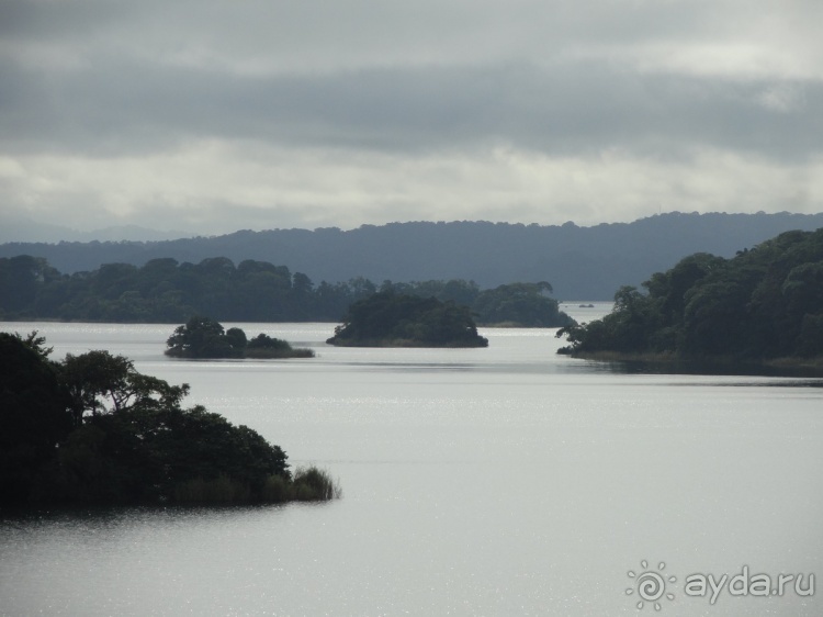Панамский канал 2 - вид изнутри.