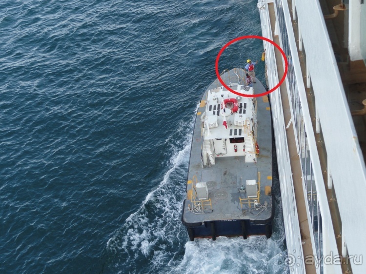 Панамский канал 2 - вид изнутри.