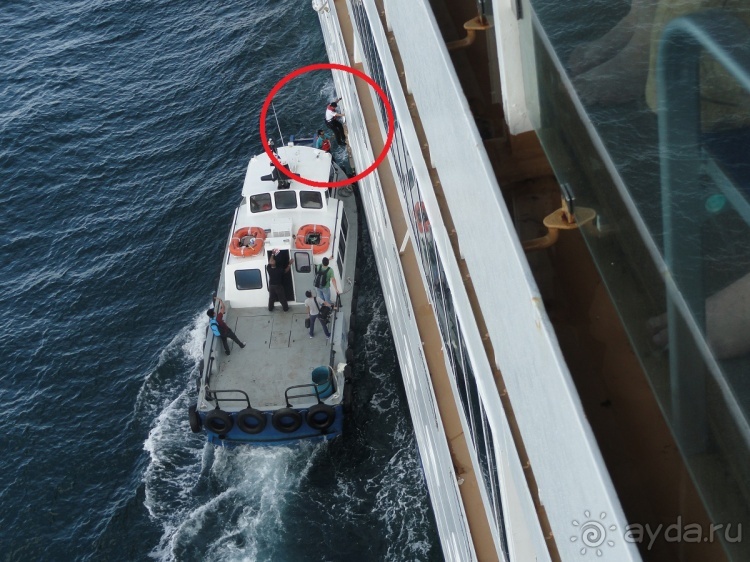 Панамский канал 2 - вид изнутри.