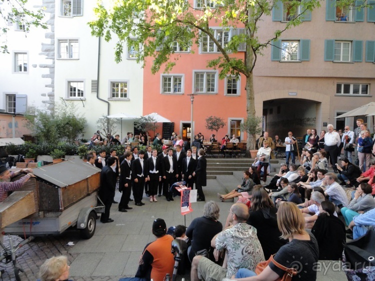 Прогулка по вечернему Цюриху