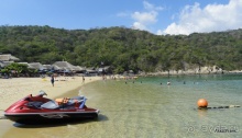 Мексика, на пляже в Huatulco