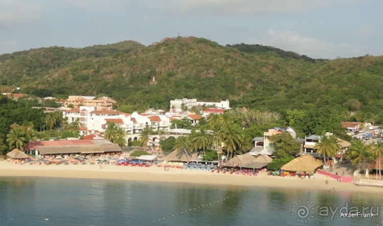 Мексика, на пляже в Huatulco