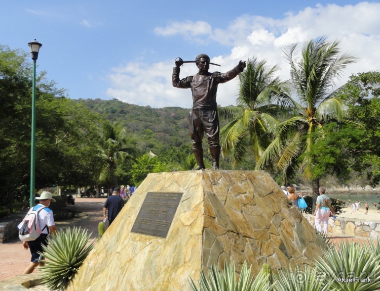 Мексика, на пляже в Huatulco