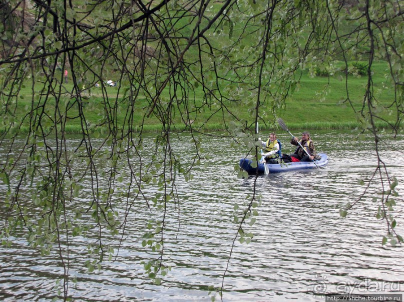Южный Буг, водный поход, день2. Первый порог- первое купание