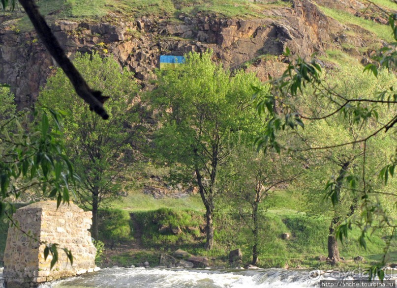 Южный Буг, водный поход, день2. Первый порог- первое купание