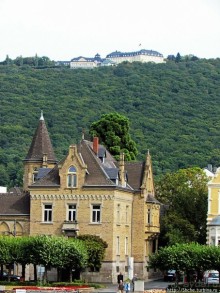 Набережная Рейна в Кенигсвинтере. Виды с реки