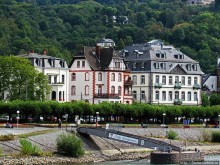 Набережная Рейна в Кенигсвинтере. Виды с реки