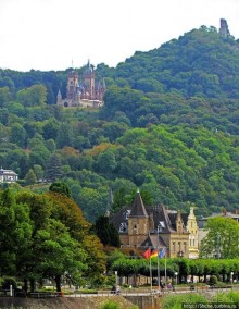 Набережная Рейна в Кенигсвинтере. Виды с реки