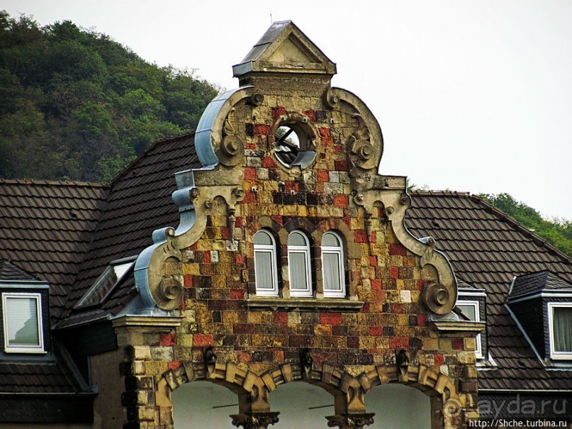 Набережная Рейна в Кенигсвинтере. Виды с реки