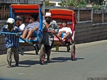 "Пус-пус" движение на улицах Антсирабе