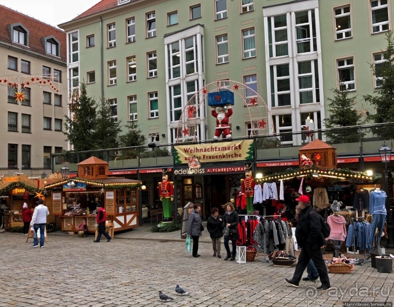 Рождественские метаморфозы. Ярмарка у Фрауэнкирхе в Дрездене