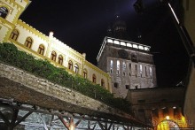 Огни ночной Сигишоары