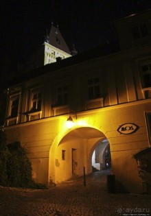 Огни ночной Сигишоары