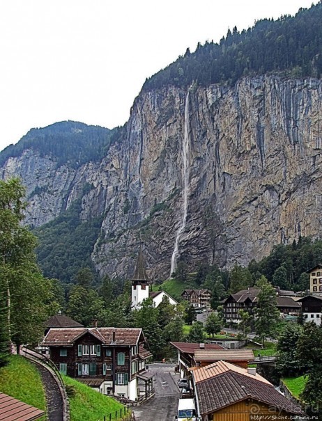 Водопад Штауббах — первый из 72-х