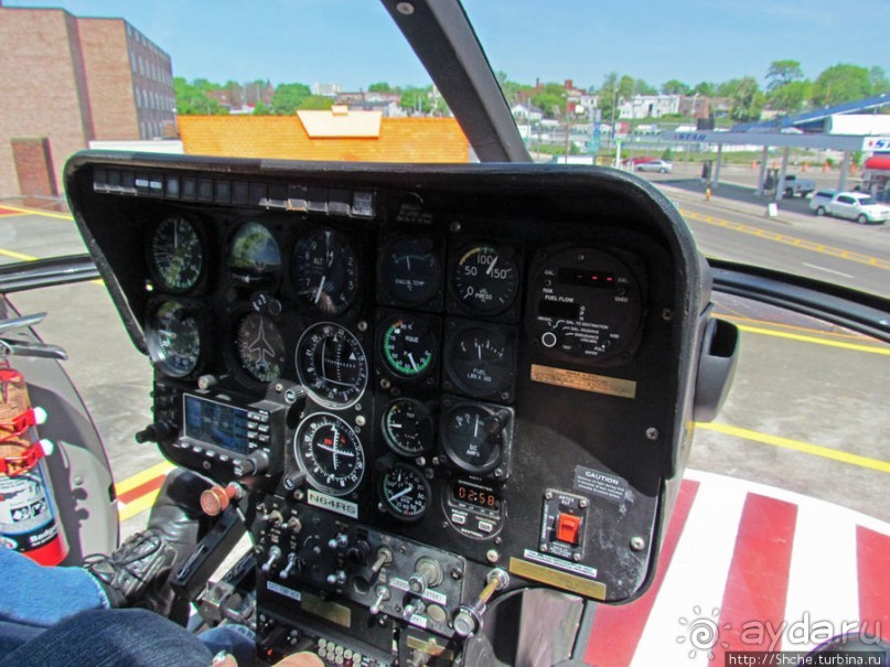 Облет на вертолете Ниагарского водопада