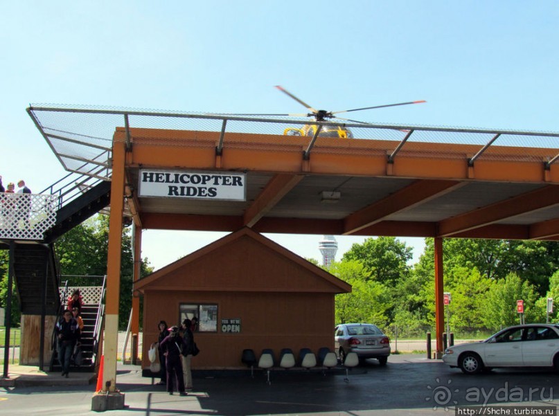 Облет на вертолете Ниагарского водопада