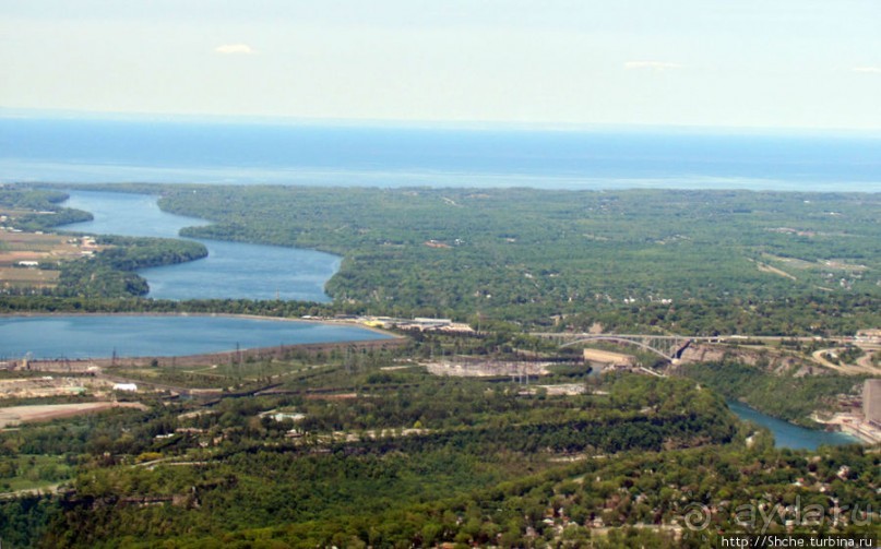 Облет на вертолете Ниагарского водопада