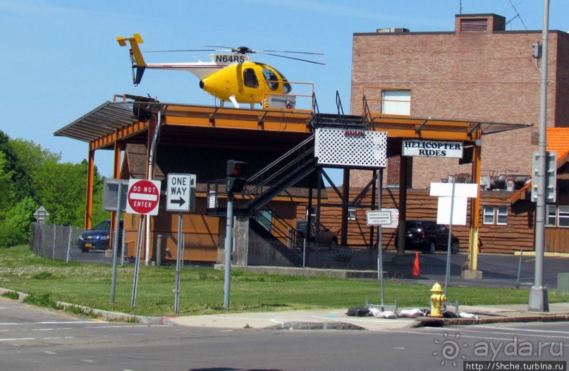 Облет на вертолете Ниагарского водопада