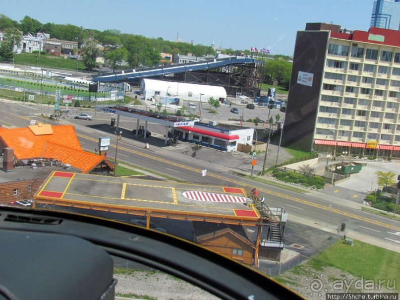 Облет на вертолете Ниагарского водопада