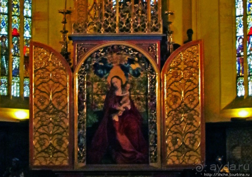 3 достопримечательности Кольмара. "Мадонна в беседке из роз"