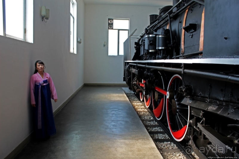 Старинная ж.д. станция Вонсан, как музей революции