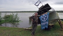 Виктория-Нил: паромная переправа и первые бегемоты