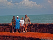 Португальский форт Агуада на Гоа