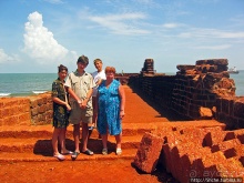 Португальский форт Агуада на Гоа