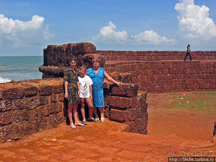Португальский форт Агуада на Гоа