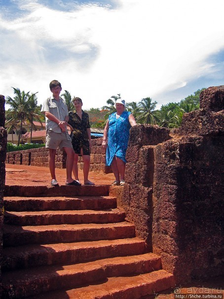 Португальский форт Агуада на Гоа