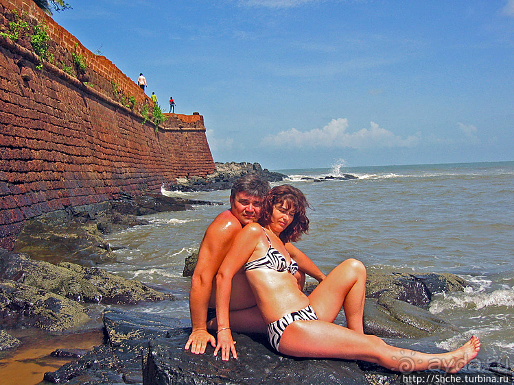 Португальский форт Агуада на Гоа