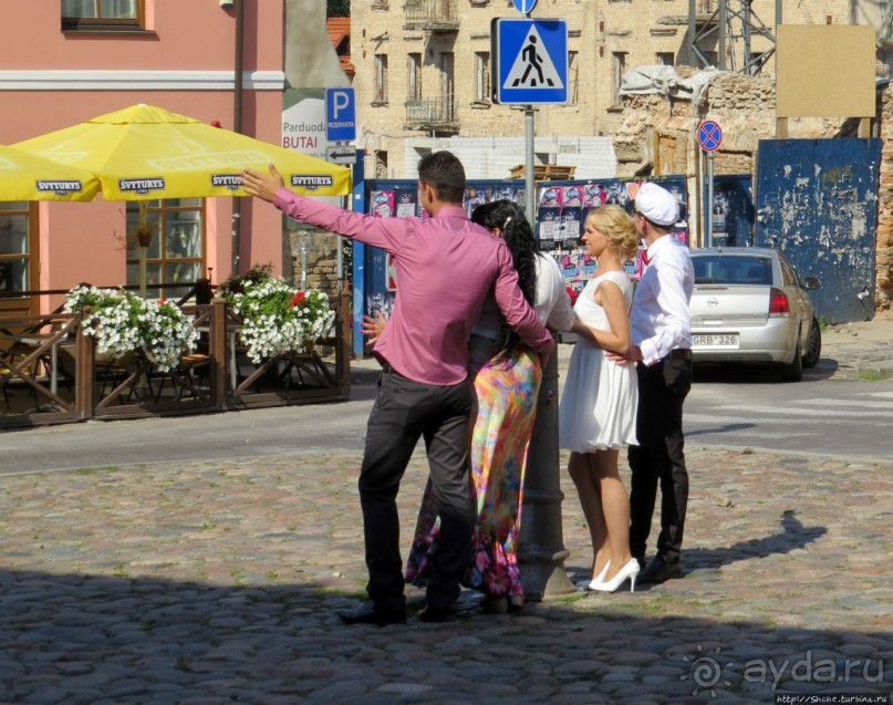 Люблю рассматривать чужих невест... Ужупис, Вильнюс