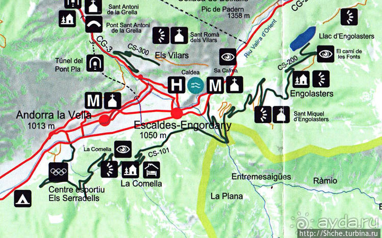 По горам в поиске лучших видов на столицу Андорры