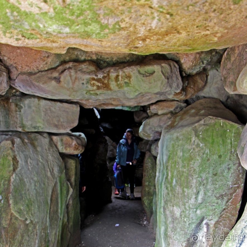 West Kennet Long Barrow. Неолитическая гробница близ Эйвбери